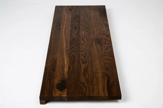 Trepju pakāpiens, palodze, Kūpināts Ozols, Rustic, pilnas lameles, 20 mm, Dabīgi eļļots