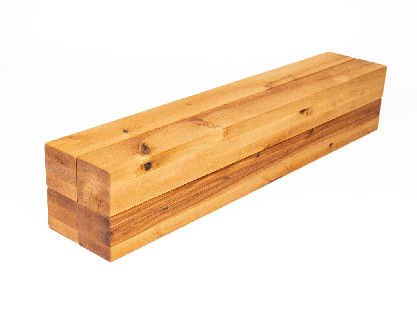 Līmētās bērza koka brusas Rustic 70x70 mm dabīgi eļļots