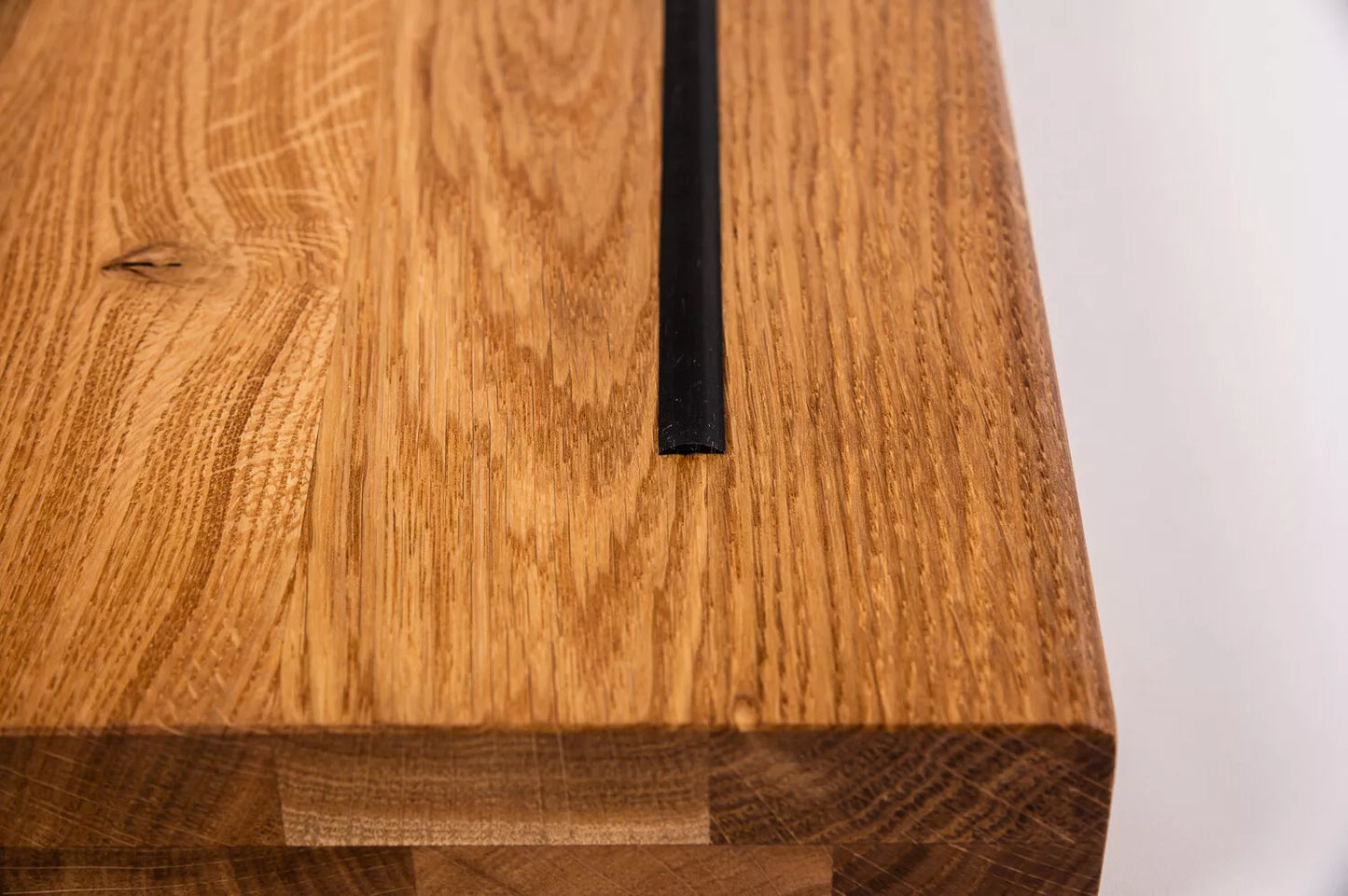 Trepju pakāpiens Ozols Rustic, pilnas lameles, 40 mm, 2-kārt, dabīgi eļļots, ar pretslīdes gumiju
