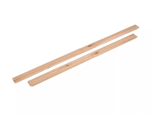 Grīdlīstes Ozals Rustic, 16x50x1500-2500mm, špaktelēti