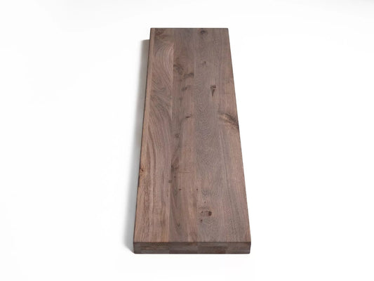 Stair tread Windowsill Risers Ozols Rustic, pilnas lameles, 52 mm, 3-kārt, nodeldēta dabīgi balti eļļota