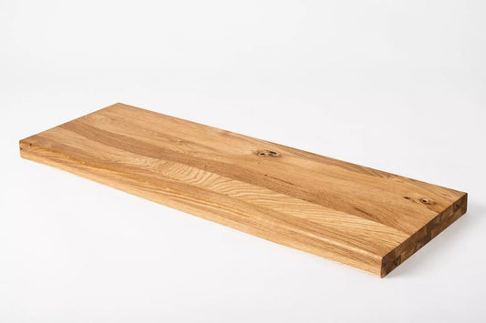 Plaukts, trepju pakāpiens, pretpakāpiens, palodze, Ozols Rustic, pilnas lameles, 40 mm, 2-kārt, eļļots ar bezkrāsas cietā vaska eļļu