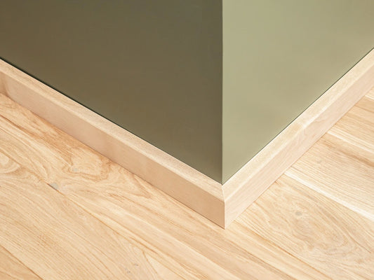Grīdlīste Bērzs A/B 24x60mm neapstrādāts 2000 mm ar rādiusu 5mm