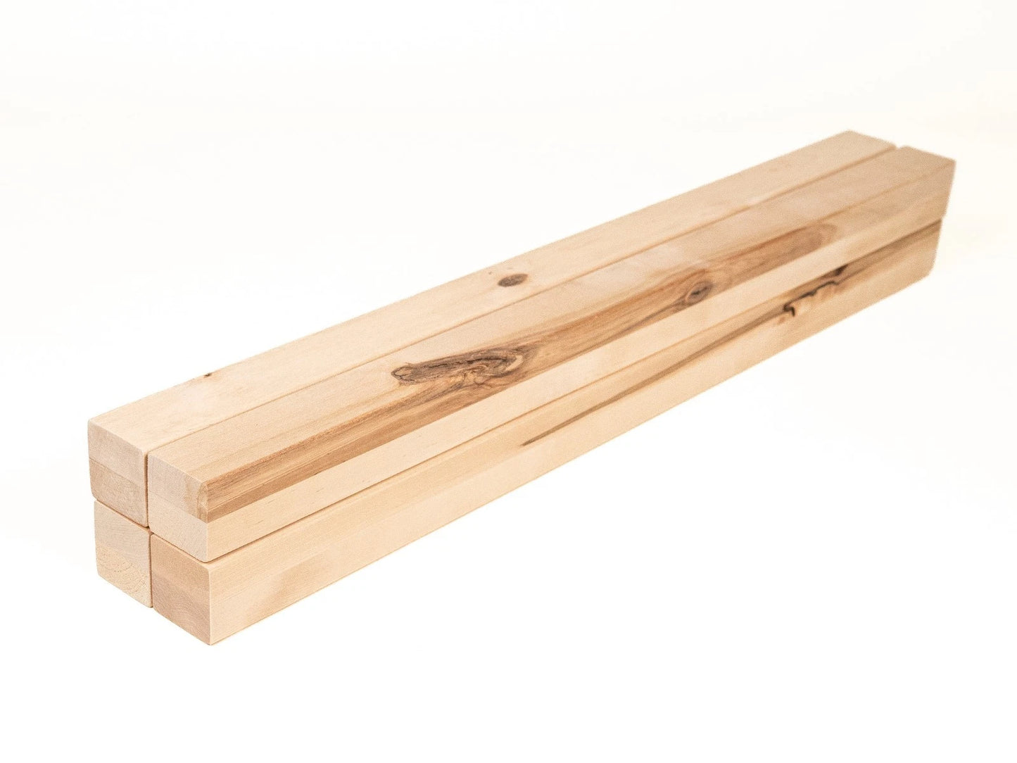 Līmētās bērza koka brusas Rustic 50x50 mm bez virsmas apstrādes
