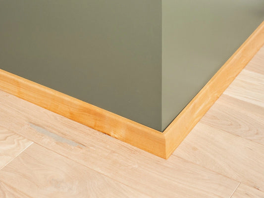 Grīdlīstes Bērzs A/B 20x52mm Dabīgi eļļots 1,5-2,5m Izliekts