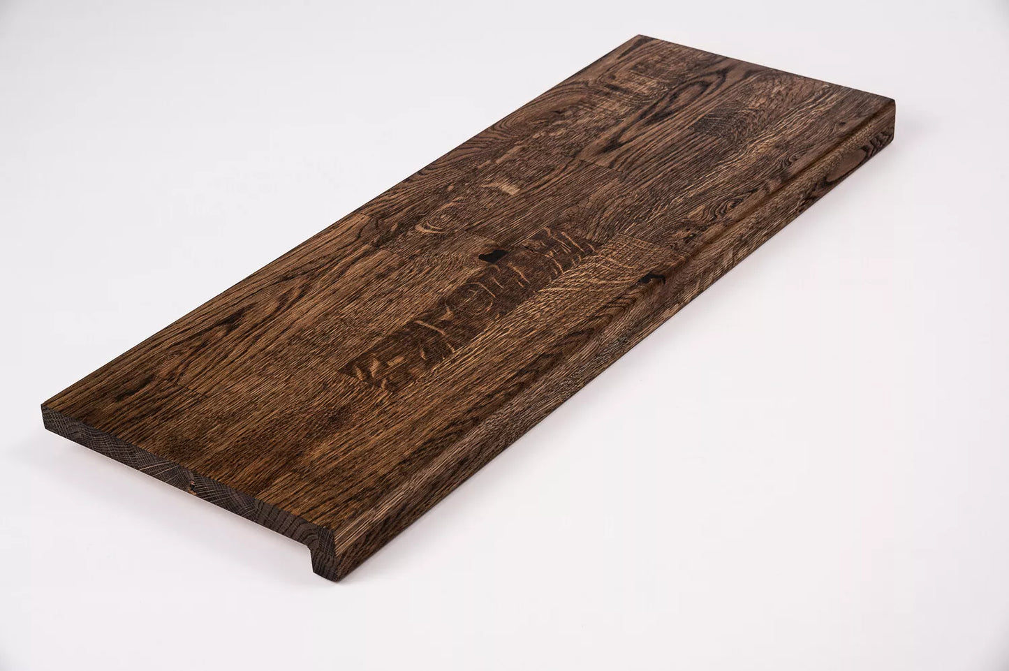 Trepju pakāpiens, palodze, Ozols Rustic, audzētas lameles, 26 mm, eļļots tonī Kūpināts Ozols