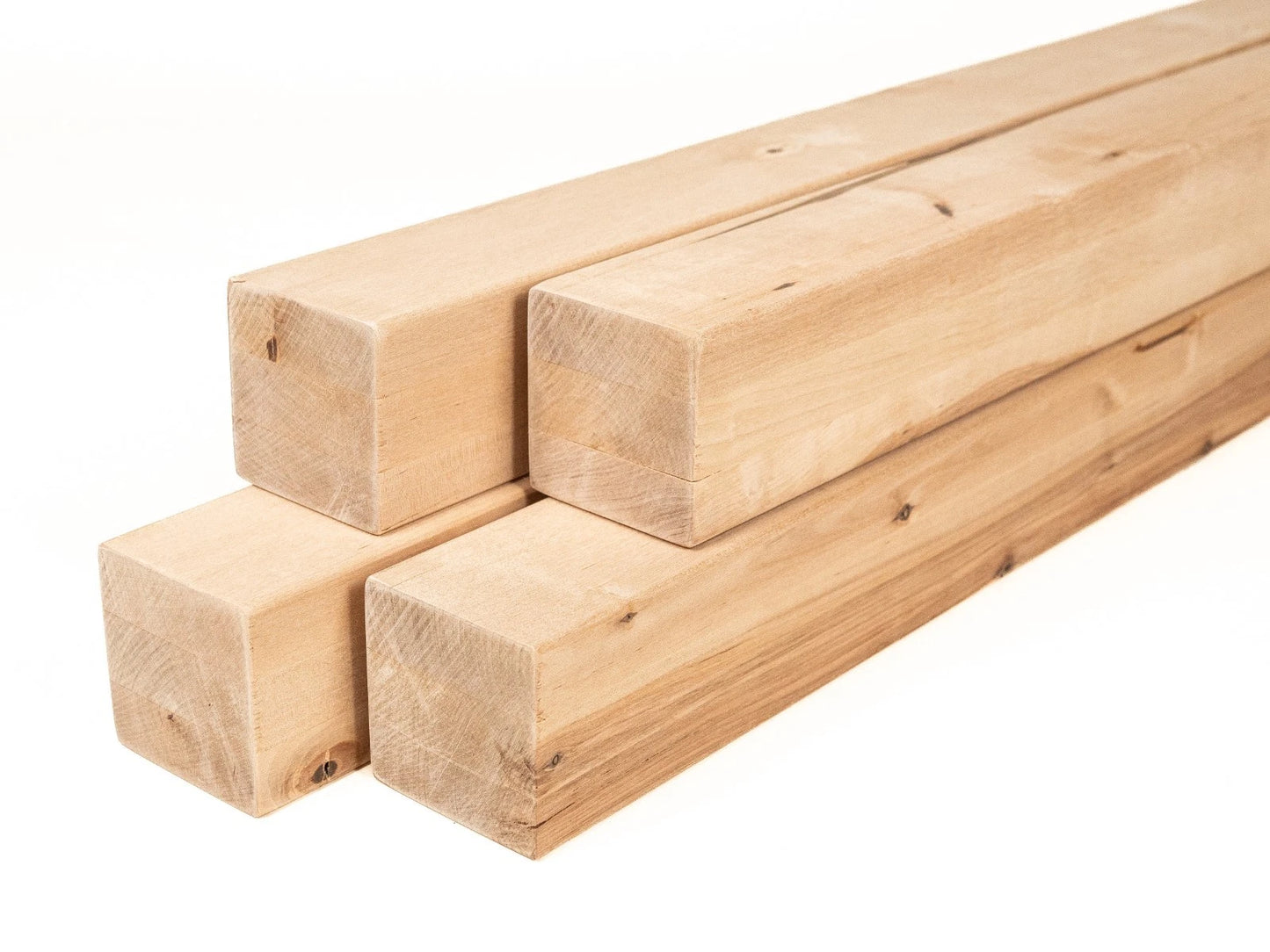 Līmētās bērza koka brusas Rustic 70x70 mm eļļots ar cietā vaska eļļu tonī Dabīgi balts