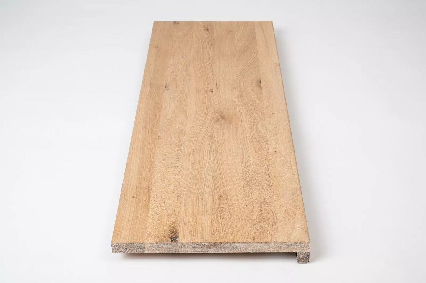 Trepju pakāpiens, palodze, Ozols Rustic, pilnas lameles, 26 mm, Balti eļļots