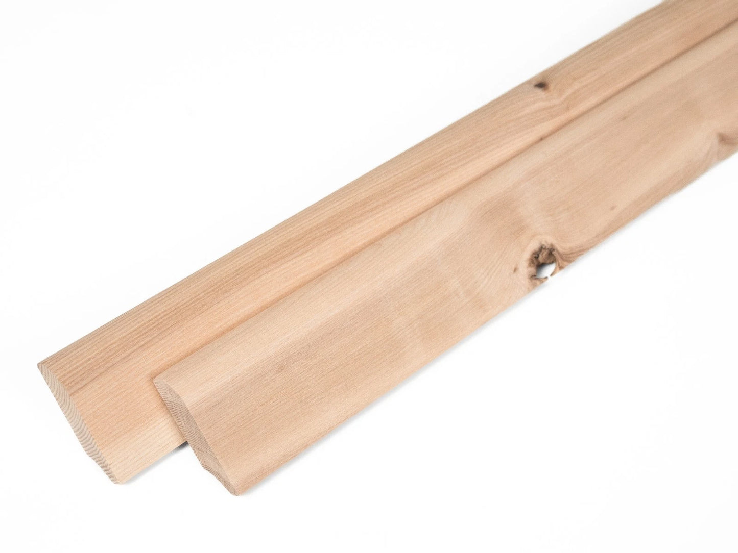 Grīdlīste Osis Rustic 24x60mm eļļots ar cietā vaska eļļu tonī Dabīgi balts 2000 mm ar rādiusu 20mm