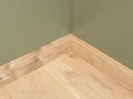 Grīdlīstes Ozols Rustic 20x110mm bez virsmas apstrādes 1,5-2,5m Hamburgas profils