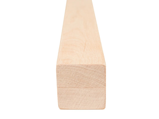 Līmētās bērza koka brusas A/B 50x50 mm eļļots ar cietā vaska eļļu tonī Dabīgi balts