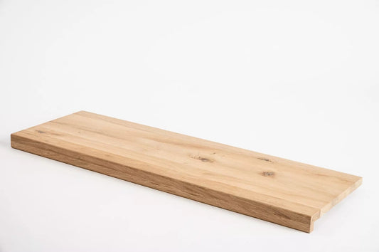 Trepju pakāpiens, palodze, Ozols Rustic, pilnas lameles, 26 mm, bez virsmas apstrādes