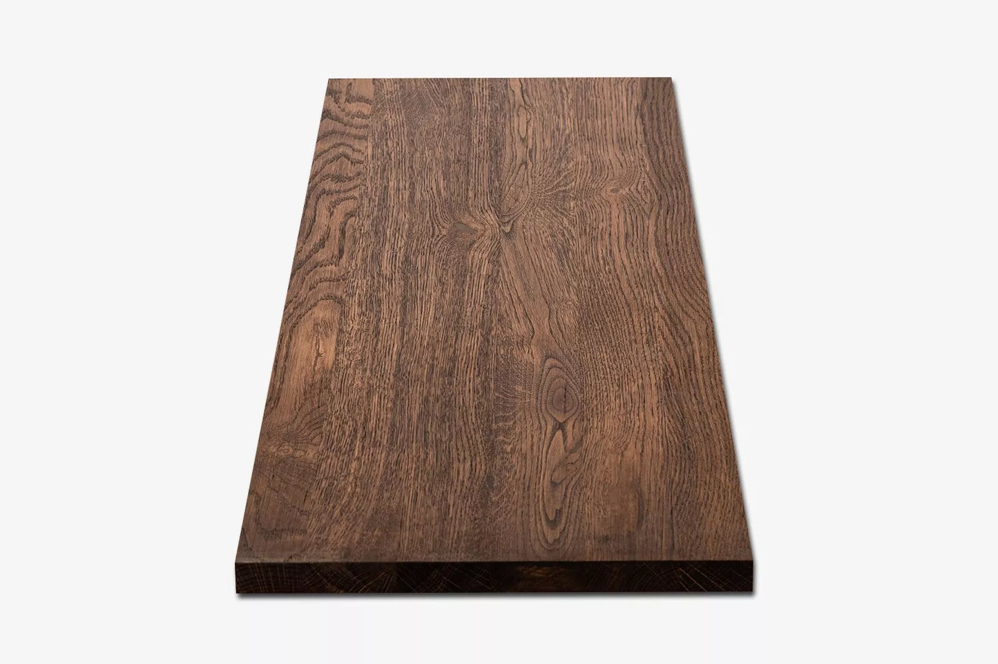 Shelf Stair tread Riser Windowsill Oak Rustic, full stave lamellas, 26 mm, Walnut oil