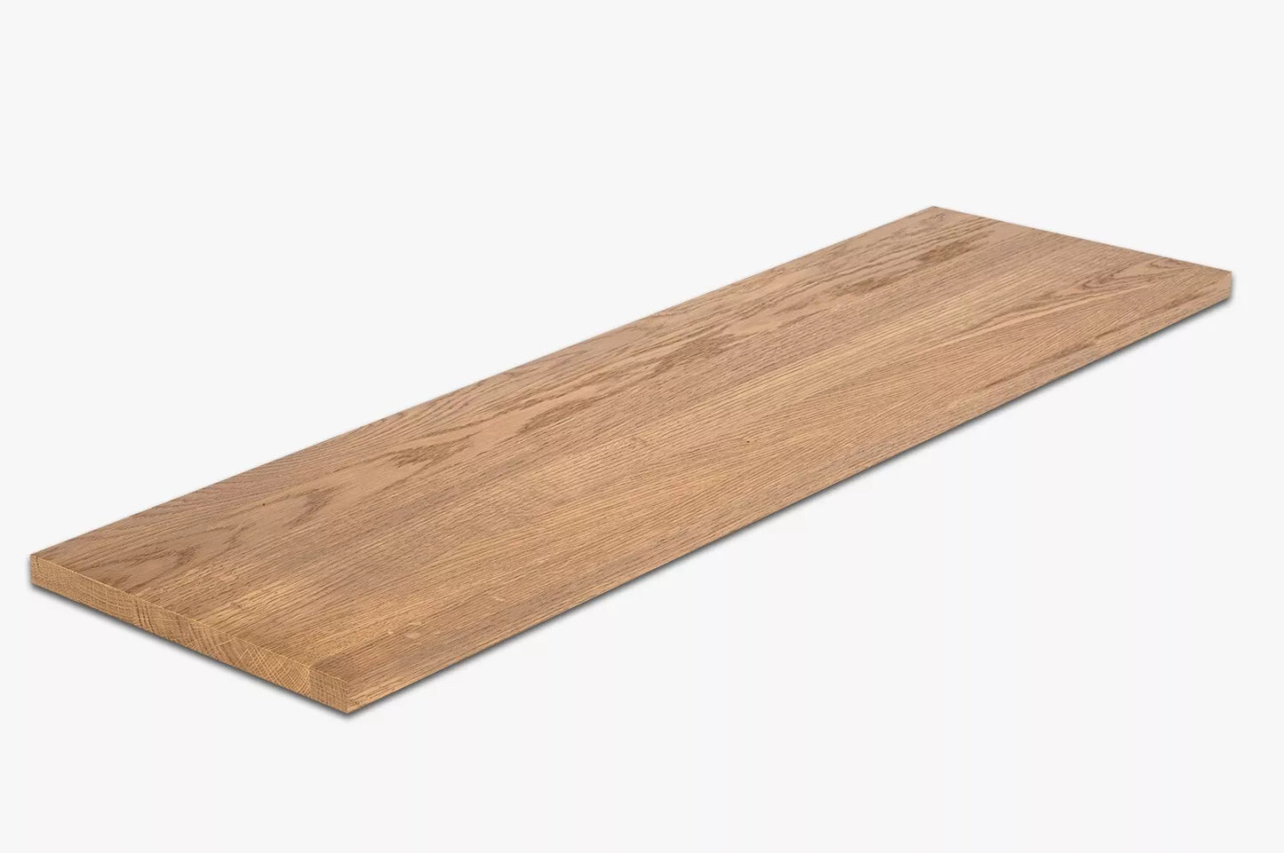 Shelf Stair tread Riser Windowsill Oak A/B, full stave lamellas, 20 mm, Bronze oil