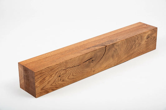 Līmētās ozola koka brusas Rustic 120x120 mm eļļots tonī Ķirsis