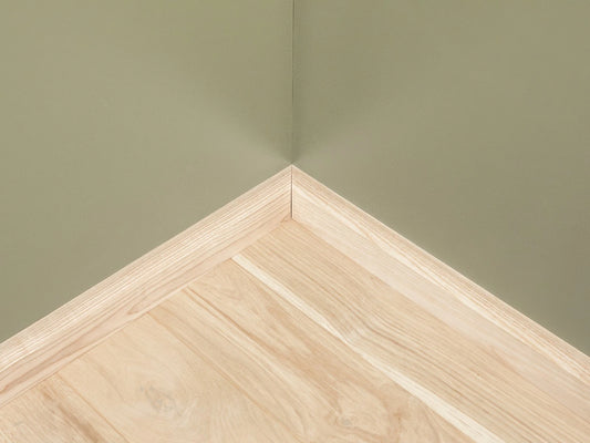 Grīdlīste Osis A/B 24x60mm bez virsmas apstrādes 2000 mm ar rādiusu 20mm