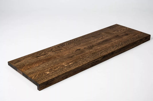 Trepju pakāpiens, palodze, Ozols Rustic, pilnas lameles, 16mm, eļļots tonī Kūpināts Ozols
