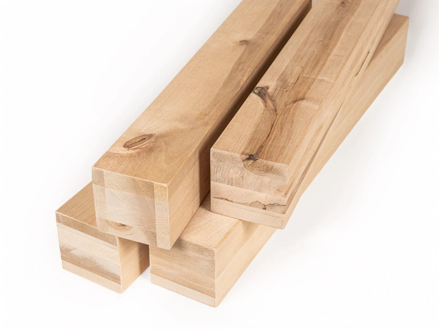 Līmētās bērza koka brusas Rustic 100x100 mm bez virsmas apstrādes