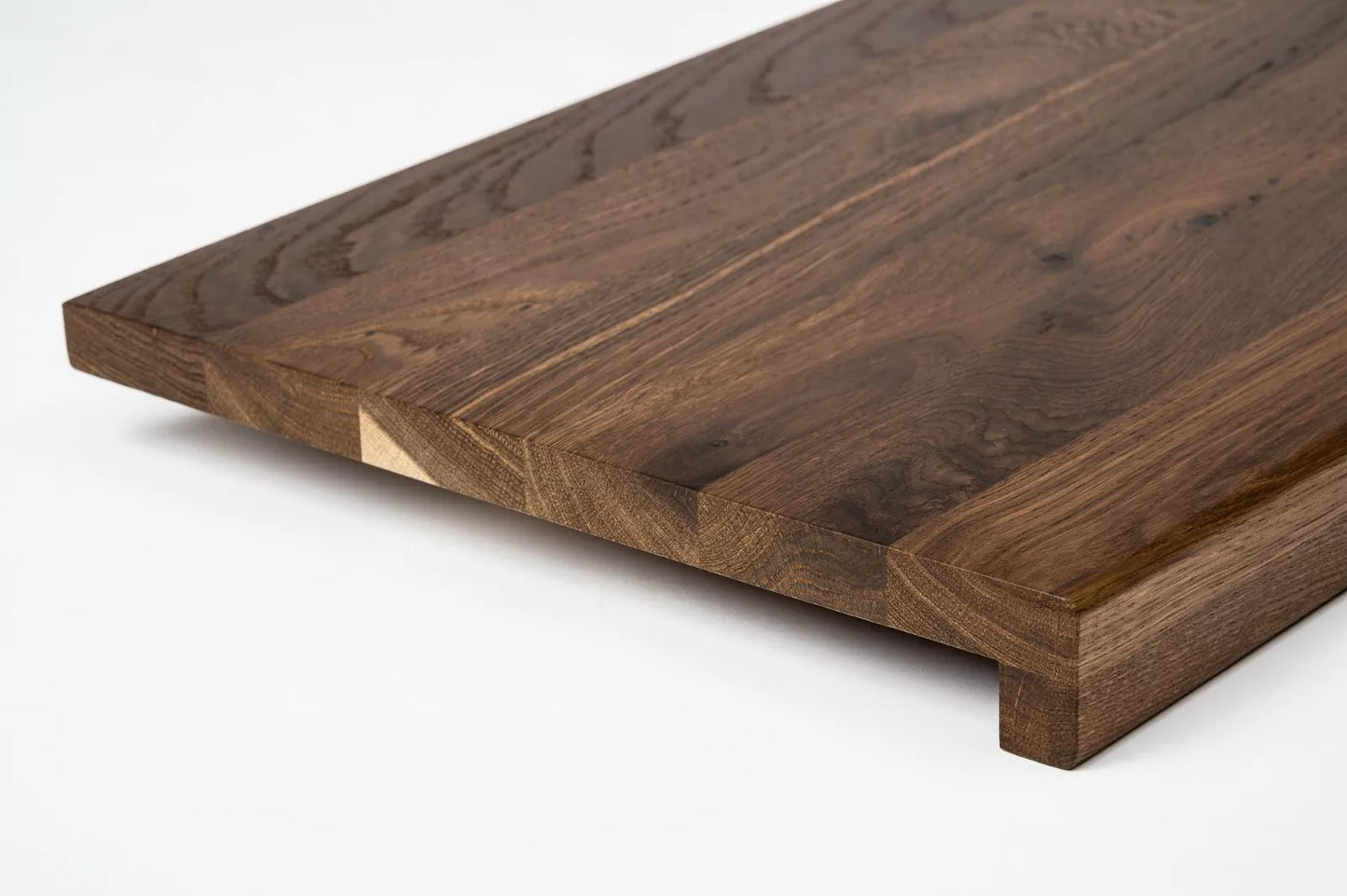 Trepju pakāpiens, palodze, Kūpināts Ozols, Rustic, pilnas lameles, 26 mm, eļļots ar bezkrāsas cietā vaska eļļu