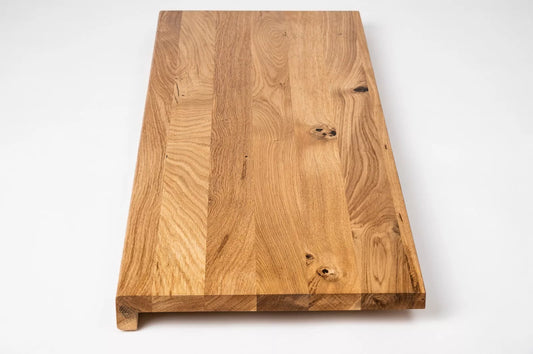 Trepju pakāpiens, palodze, Ozols Rustic, pilnas lameles, 16mm, eļļots ar bezkrāsas cietā vaska eļļu