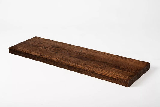 Plaukts, trepju pakāpiens, pretpakāpiens, palodze, Ozols Rustic, pilnas lameles, 40 mm, 2-kārt, eļļots tonī Valrieksts