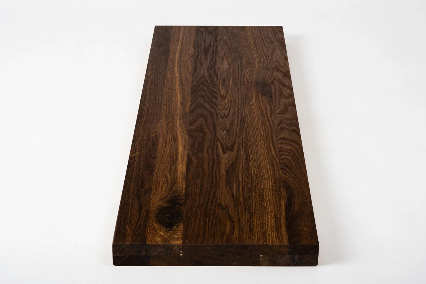 Plaukts, trepju pakāpiens, pretpakāpiens, palodze, Kūpināts Ozols, Rustic, pilnas lameles, 40 mm, 2-kārt, eļļots ar bezkrāsas cietā vaska eļļu