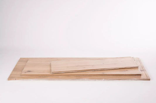 Līmēta masīvkoks plātne DIY Ozols Rustic, pilnas lameles fixētā platumā, 26mm
