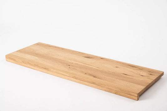 Trepju pakāpiens, palodze, Ozols Rustic, pilnas lameles, 16mm, eļļots ar cietā vaska eļļu tonī Dabīgi balts