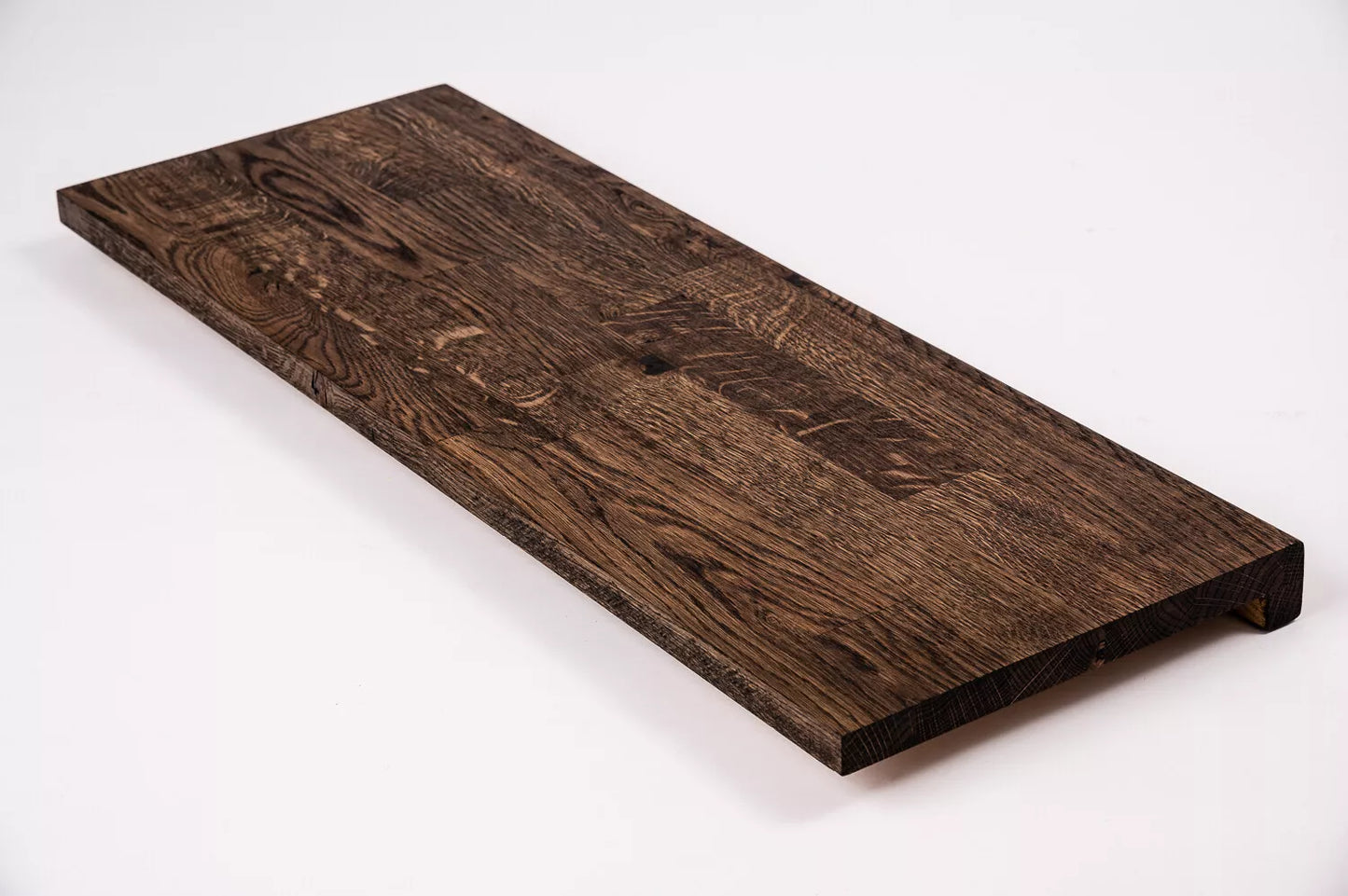 Trepju pakāpiens, palodze, Ozols Rustic, audzētas lameles, 26 mm, eļļots tonī Kūpināts Ozols
