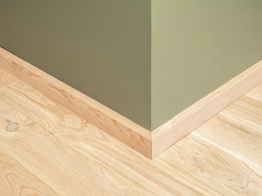 Grīdlīste Osis A/B 24x60mm bez virsmas apstrādes 2000 mm ar rādiusu 5mm