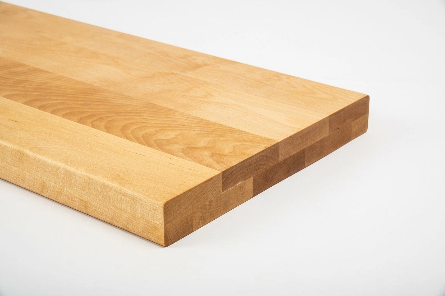 Plaukts, trepju pakāpiens, pretpakāpieni, palodze Bērzs A/B, pilnas lameles,  40 mm, 2 slāņu, Eļļots, tonis Dabīgs