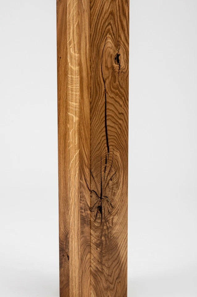 Līmētās ozola koka brusas Rustic 160x160 mm Dabīgi eļļots