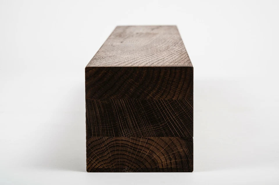 Līmētās ozola koka brusas Rustic 160x160 mm eļļots tonī Valrieksts