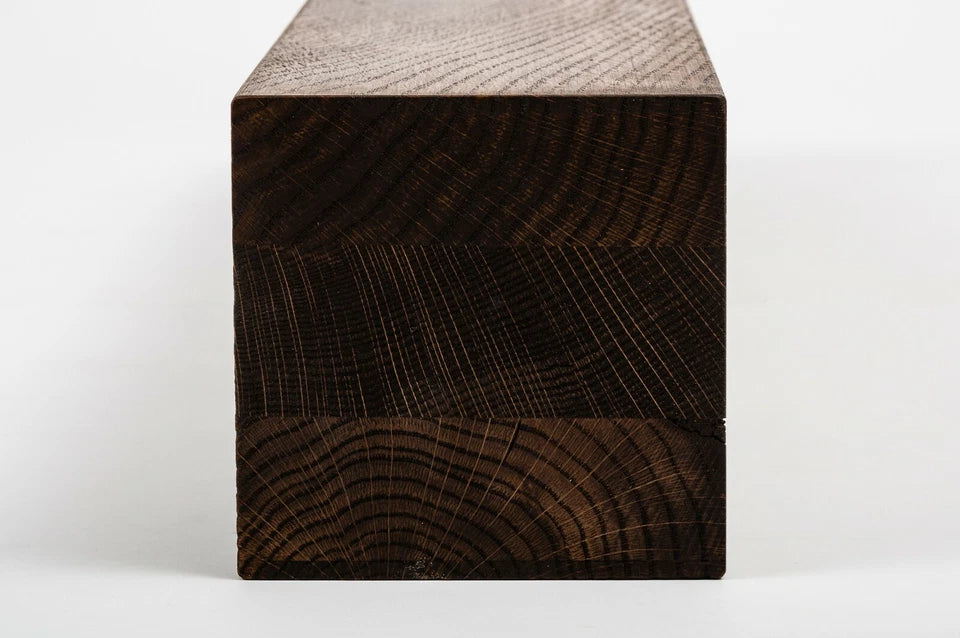 Līmētās ozola koka brusas Rustic 160x160 mm eļļots tonī Valrieksts