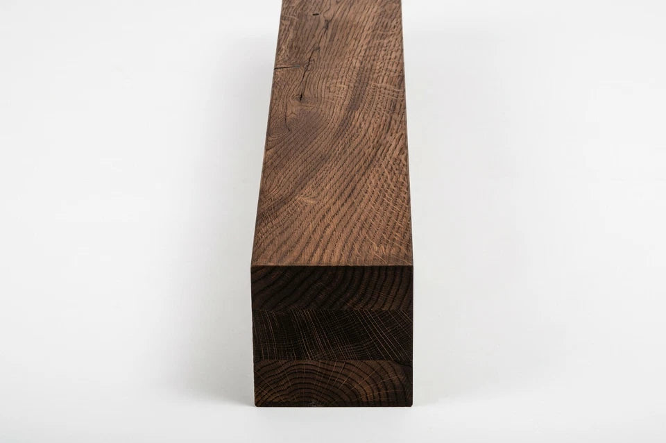 Līmētās ozola koka brusas Rustic 160x160 mm eļļots tonī Valrieksts