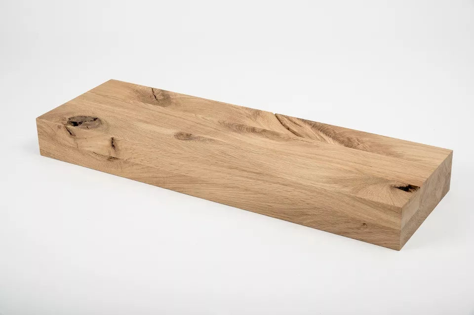 Līmētās ozola koka brusas Rustic 80x240 mm bez virsmas apstrādes