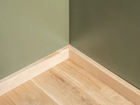Grīdlīste Bērzs A/B 24x60mm neapstrādāts 2000 mm ar rādiusu 5mm