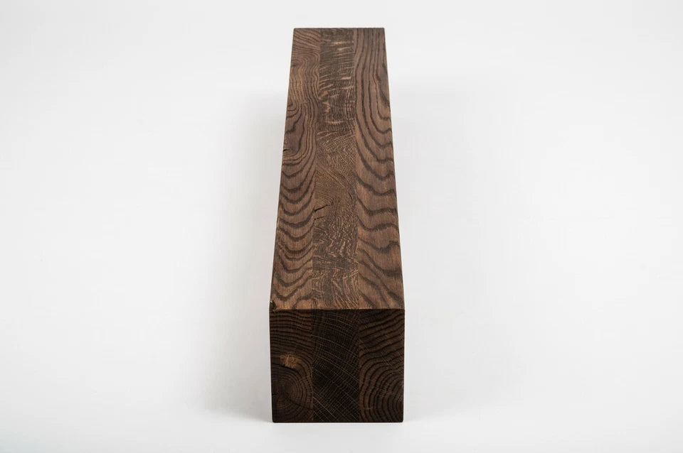 Līmētās ozola koka brusas Rustic 80x80 mm eļļots tonī Valrieksts