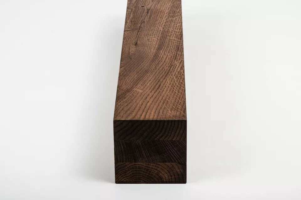 Līmētās ozola koka brusas Rustic 120x120 mm eļļots tonī Valrieksts