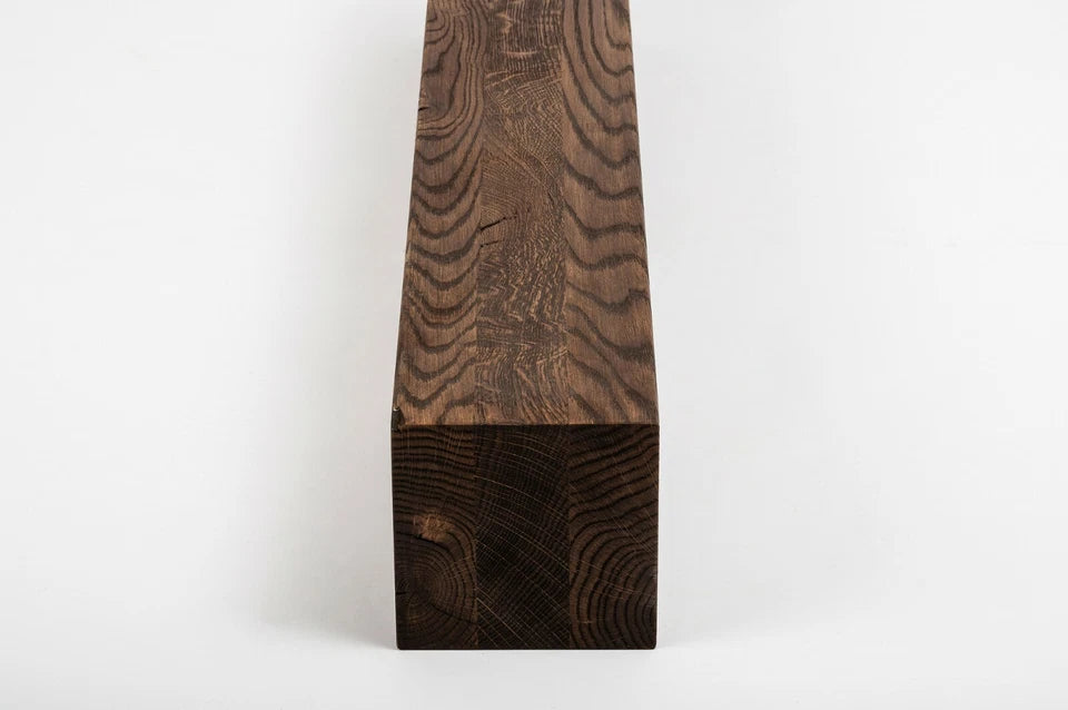 Līmētās ozola koka brusas Rustic 80x80 mm eļļots tonī Valrieksts